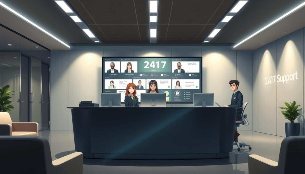 Support client 24/7